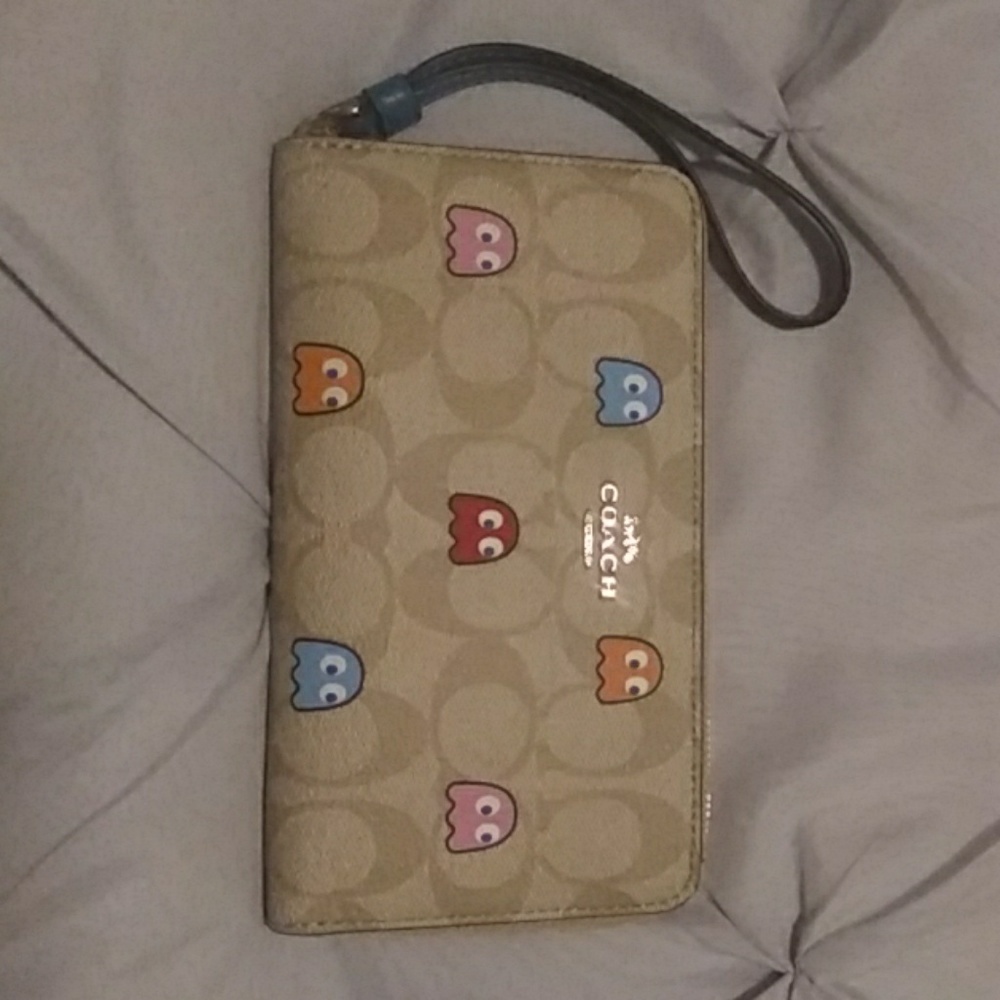 Coach Pac-Man signature wallet